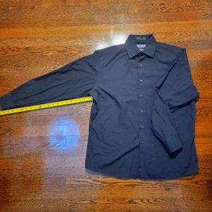 Men's black button down 16 1/2 _ 34/35 Large